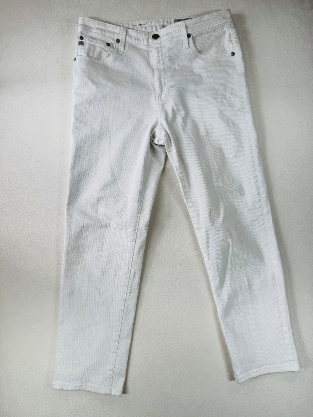 Ag Adriano Goldschmied the Isabelle High-Rise White Women's Jeans size 31